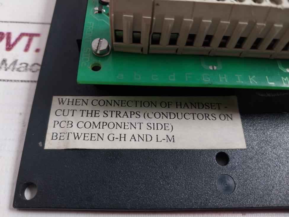 Stentofon 6974/2 Main Station For Flush Mounting