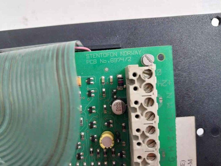 Stentofon 6974/2 Main Station For Flush Mounting