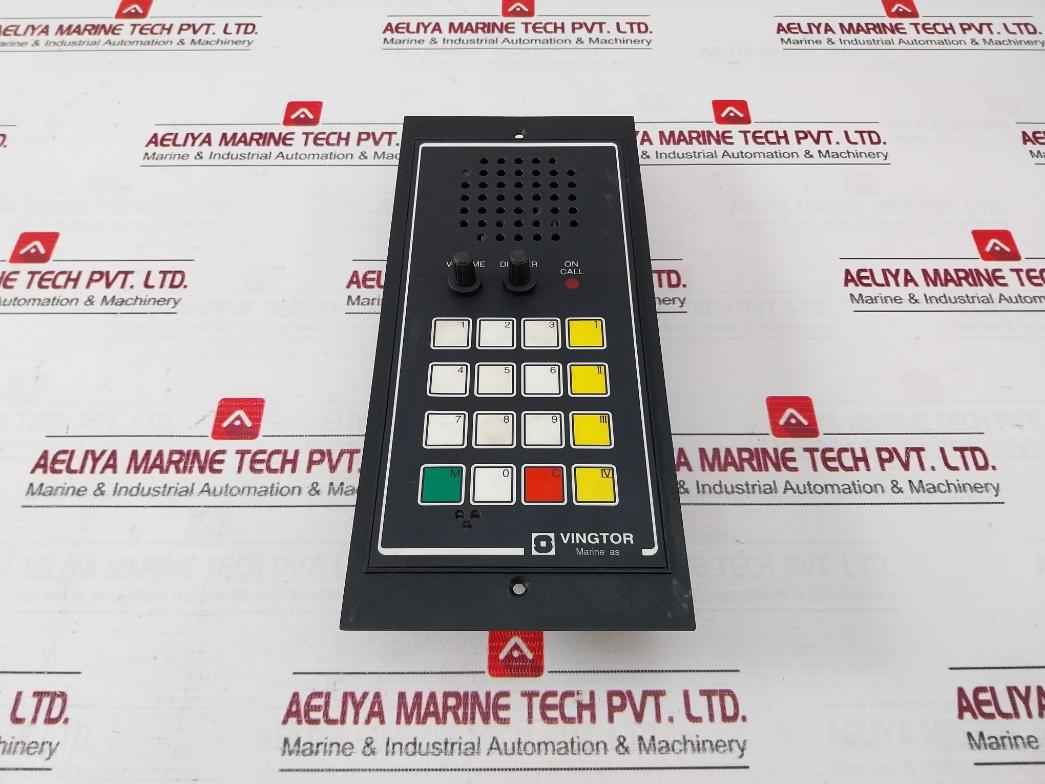 Stentofon 6974/2 Main Station For Flush Mounting Rev 01.02 A100C01370