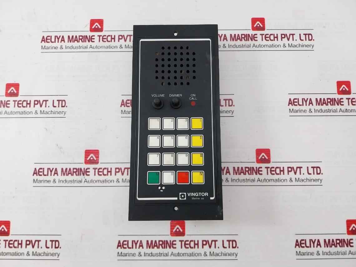 Stentofon 6974/2 Main Station For Flush Mounting Rev 01.02 A100C01370