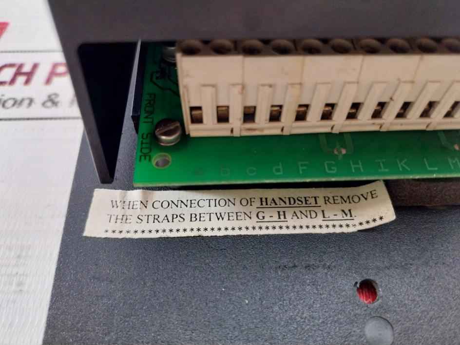 Stentofon 6974/2 Main Station For Flush Mounting Rev 01.02 A100C01370