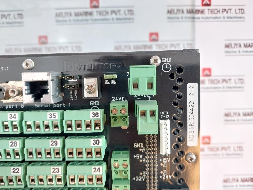 Stentofon Alphacom Xe7 1009670007 Critical Communication Server Rev: 0201