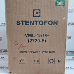 Stentofon Ip-67 Horn Speaker 2729-f