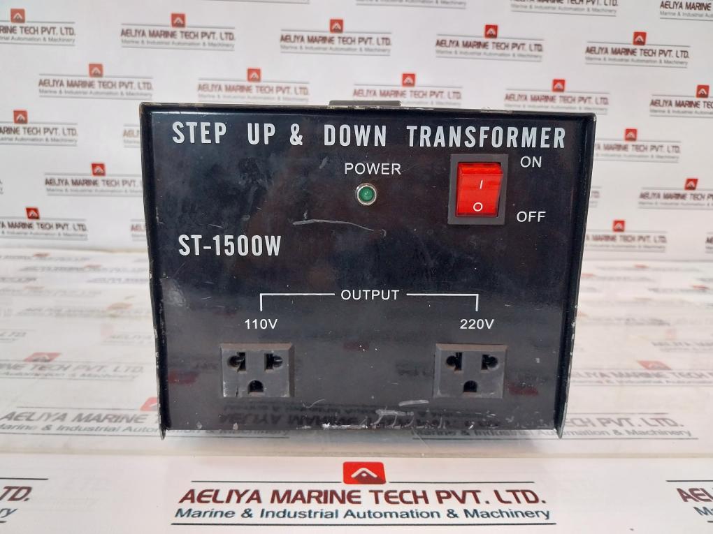 Step Up & Down Transformer St-1500W Ac Input Voltage Selector