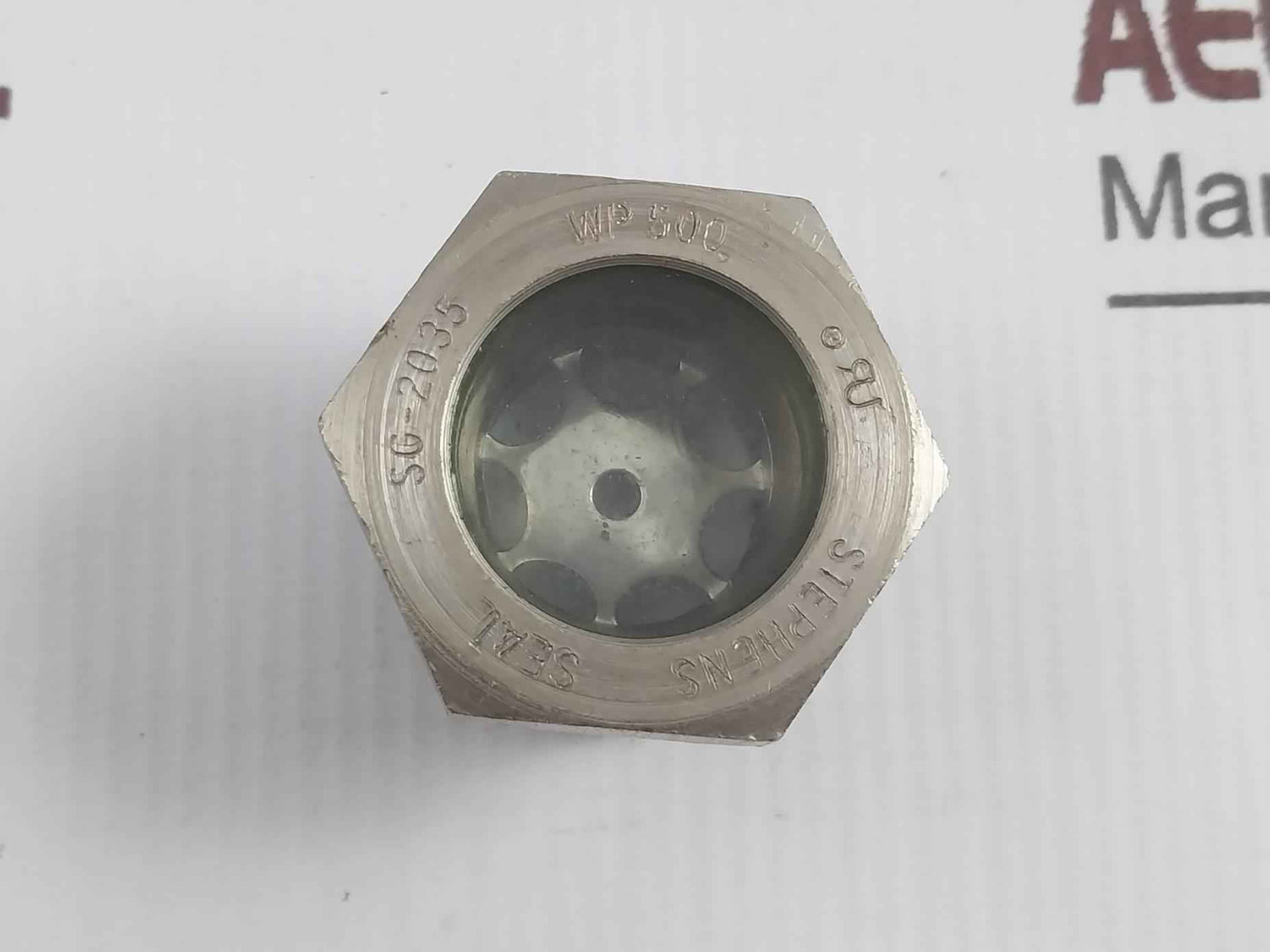 Stephens Sg-2035 Air Compressor Sight Glass 3500 Psi