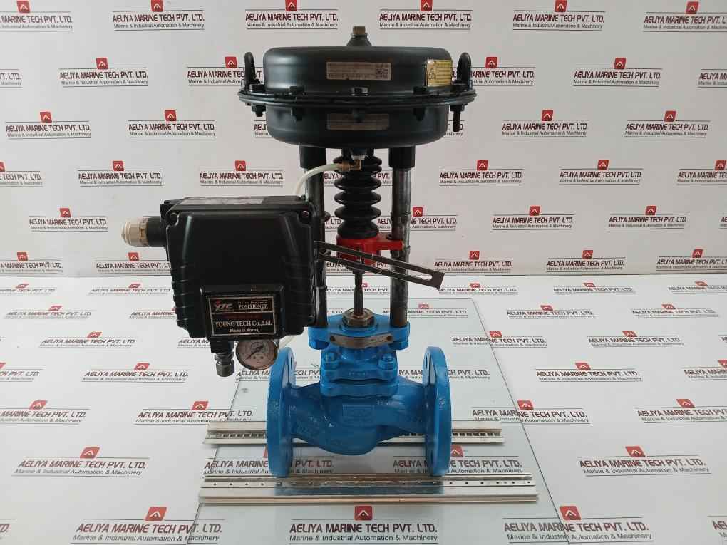 Stevi 440 Control Valve Actuator W/ Electro-pneumatic Positioner Ari-armaturen