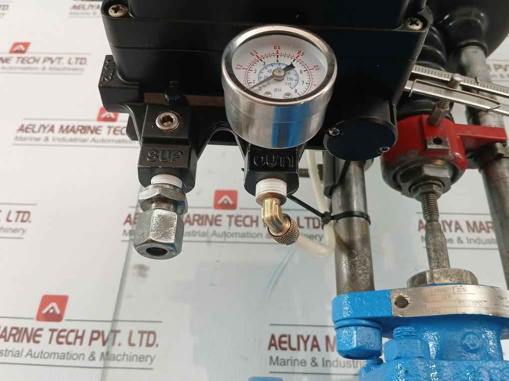 Stevi 440 Control Valve Actuator W/ Electro-pneumatic Positioner Ari-armaturen
