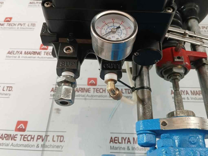 Stevi 440 Control Valve Actuator W/ Electro-pneumatic Positioner Ari-armaturen