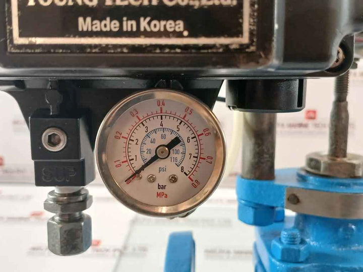 Stevi 440 Control Valve Actuator W/ Electro-pneumatic Positioner Ari-armaturen