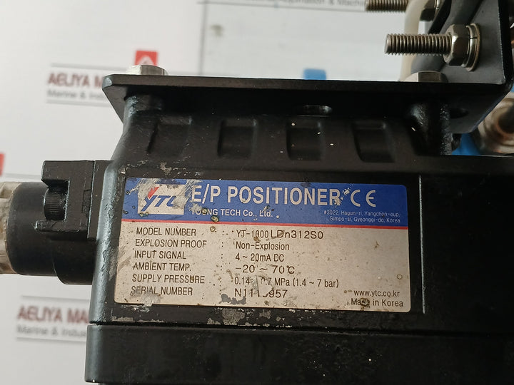 Stevi 440 Control Valve Actuator W/ Electro-pneumatic Positioner Ari-armaturen