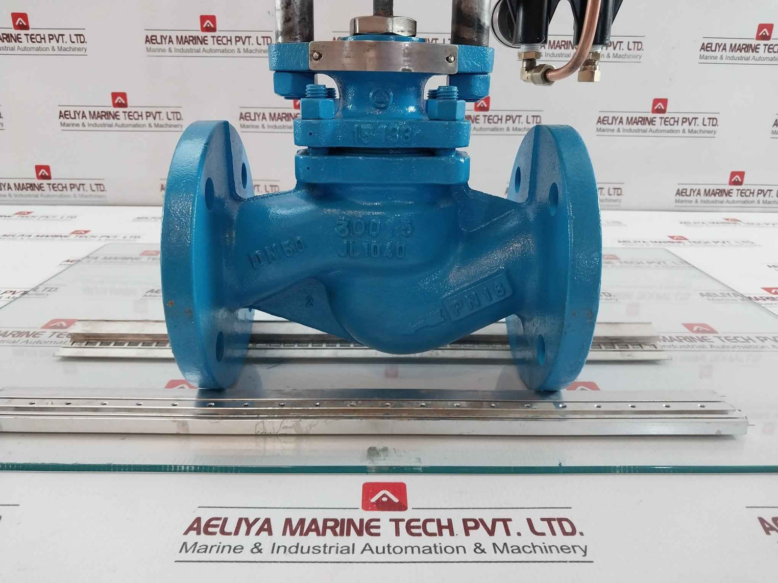 Stevi 440 Steam Control Valve W/ Pneumatic Positioner 220V/2 Port Brand Ari-armaturen