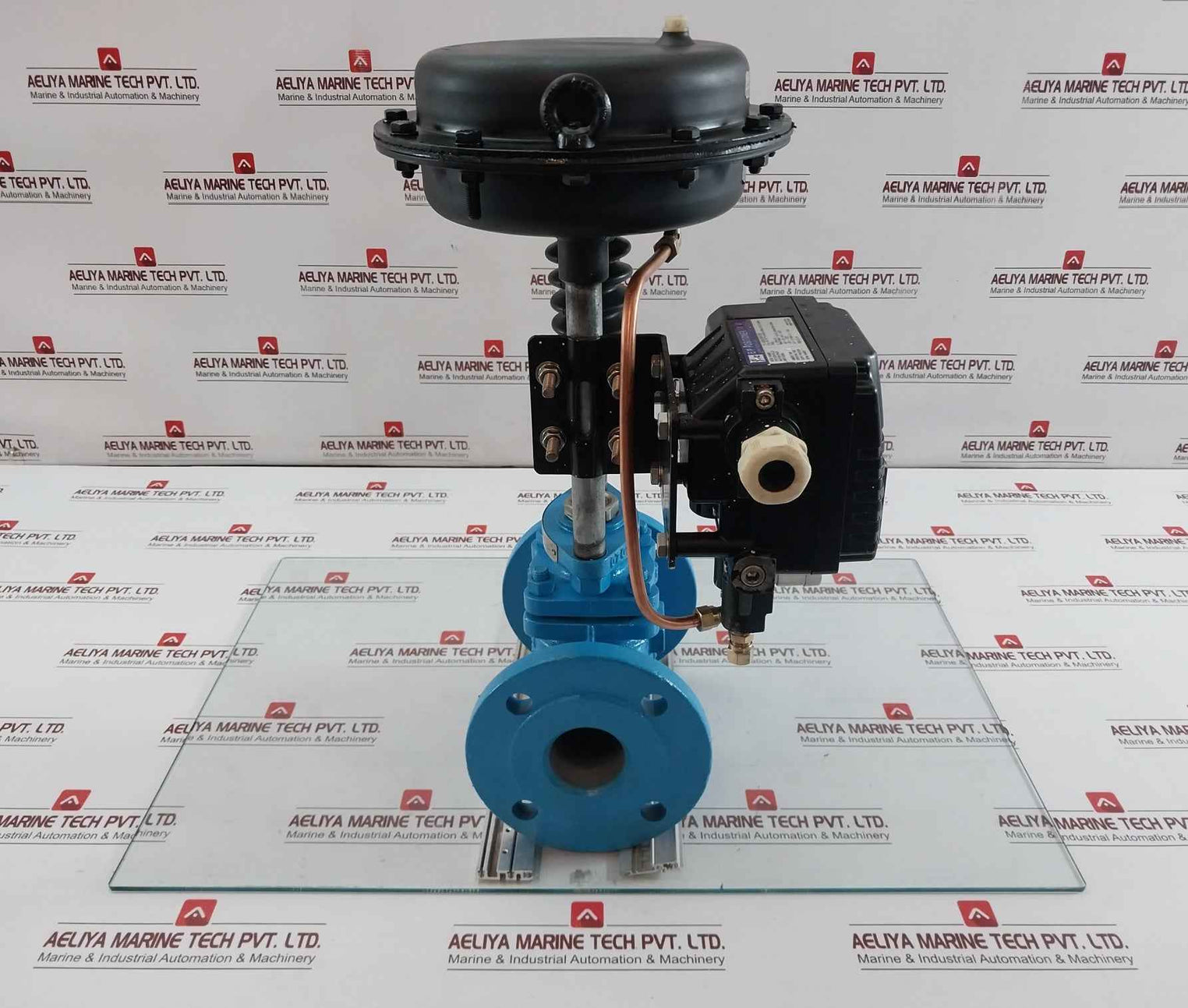 Stevi 440 Steam Control Valve W/ Pneumatic Positioner 220V/2 Port Brand Ari-armaturen