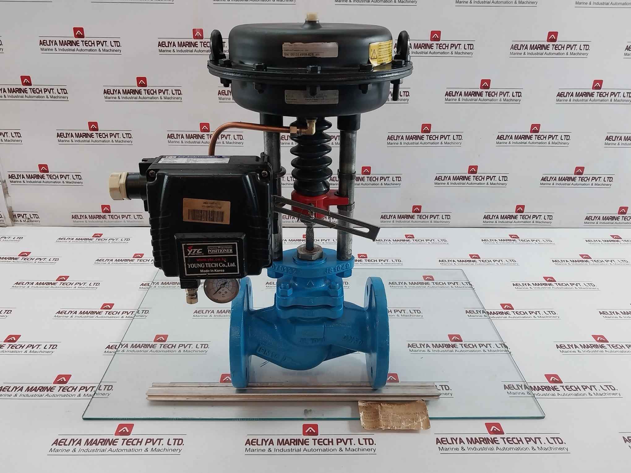 Stevi 440 Steam Control Valve W/ Pneumatic Positioner 220V/2 Port Brand Ari-armaturen