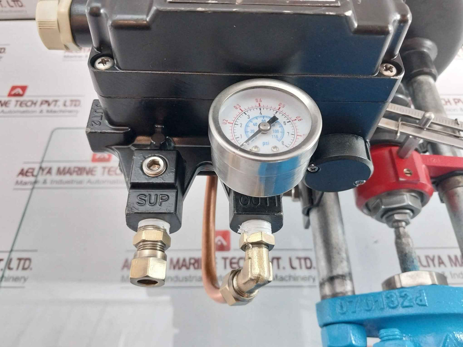 Stevi 440 Steam Control Valve W/ Pneumatic Positioner 220V/2 Port Brand Ari-armaturen
