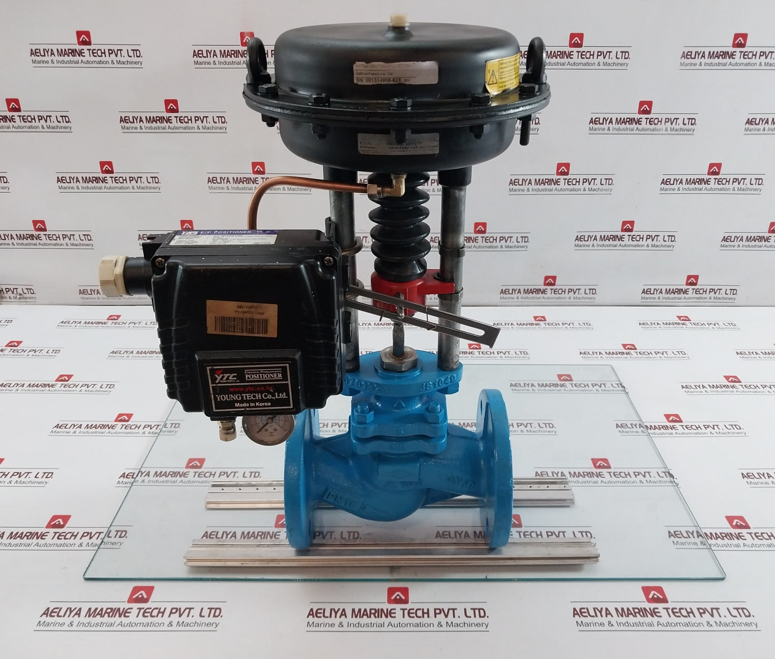 Stevi 440 Steam Control Valve W/ Pneumatic Positioner 220V/2 Port Brand Ari-armaturen