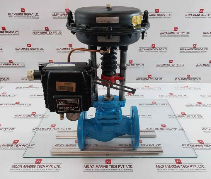 Stevi 440 Steam Control Valve W/ Pneumatic Positioner 220V/2 Port Brand Ari-armaturen