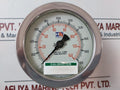 Stewarts 316 S.S Pressure Gauge 0-140 Bar 0-2000 Psi 2210665-13