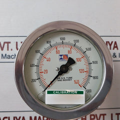 Stewarts 316 S.S Pressure Gauge 0-140 Bar 0-2000 Psi 2210665-13
