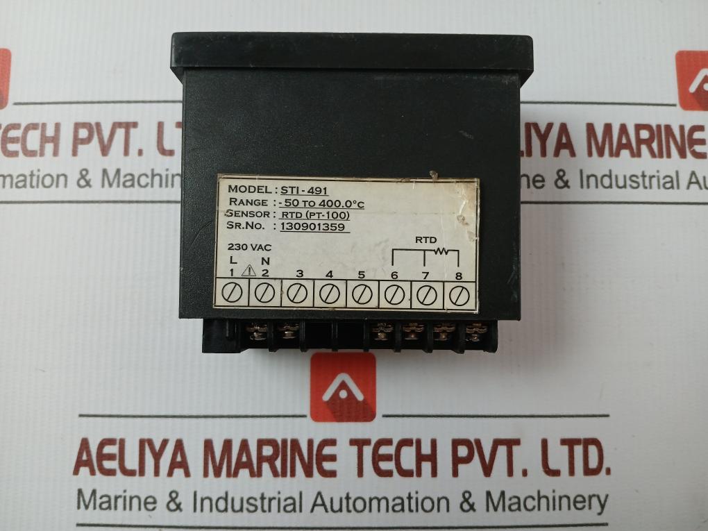 Sti-491 Process Indicator -50 To 400.0?C Seltech