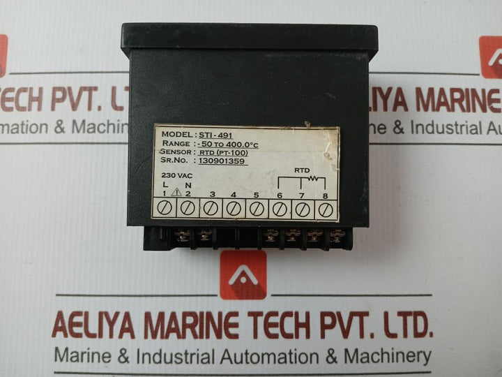 Sti-491 Process Indicator -50 To 400.0?C Seltech