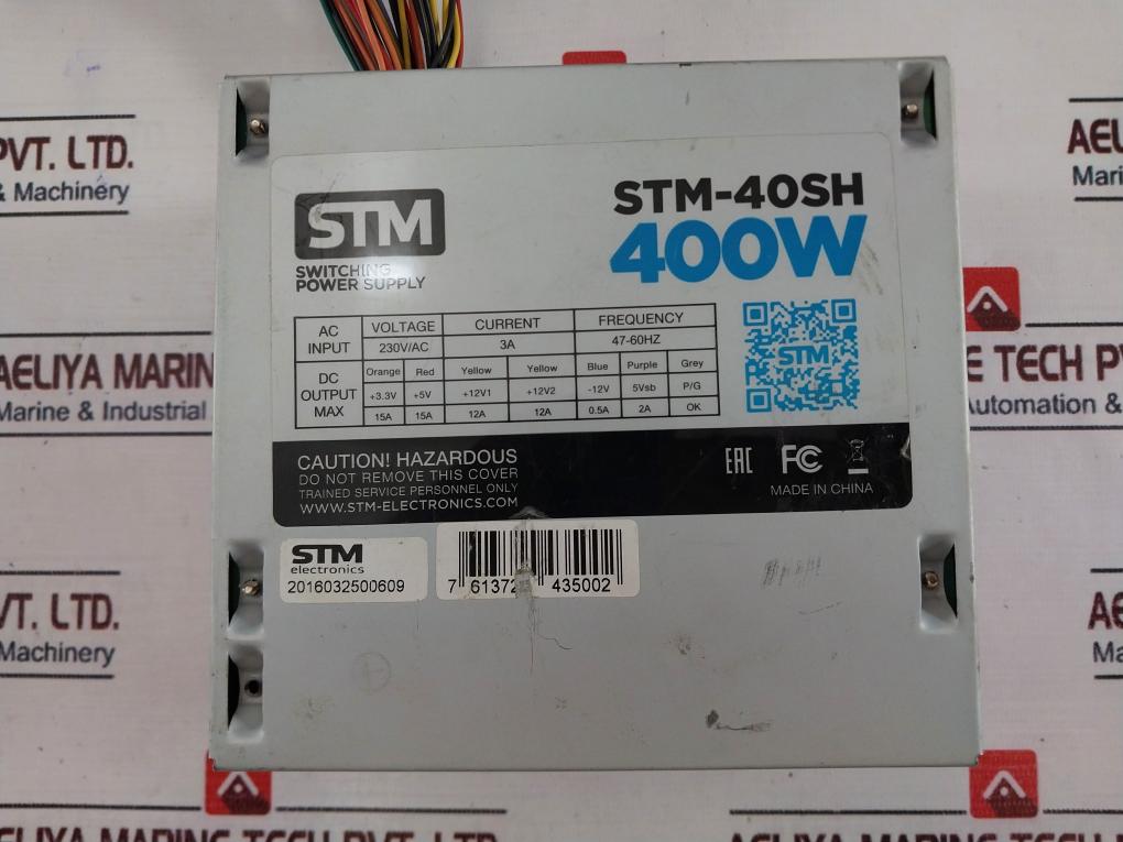 Stm Electronics Stm-40Sh Switching Power Supply 230V 3A 47-60Hz