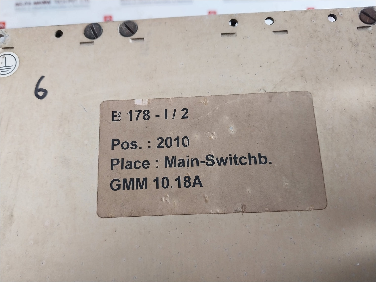Stn Atlas 271.151 435 Generator Management Module 94V-0 10.18A Gmm 10.18A