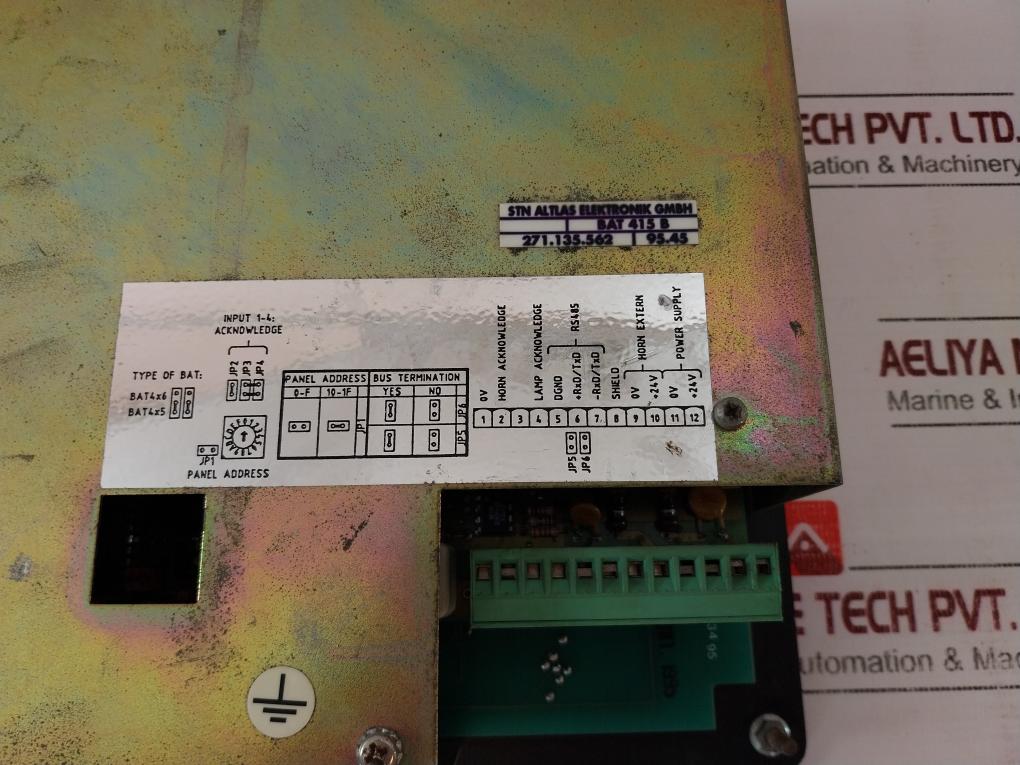 Stn Atlas Bat 415 B Display Panel Power Supply +24v