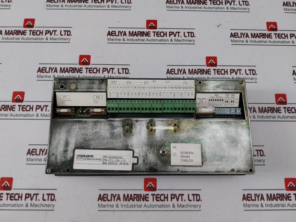 STN Atlas Bms 40m Monitoring And Control System 962006500 (Not Working)