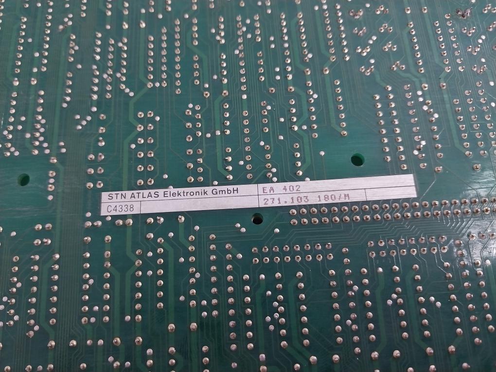 Stn Atlas C4338 Printed Circuit Board 120.A