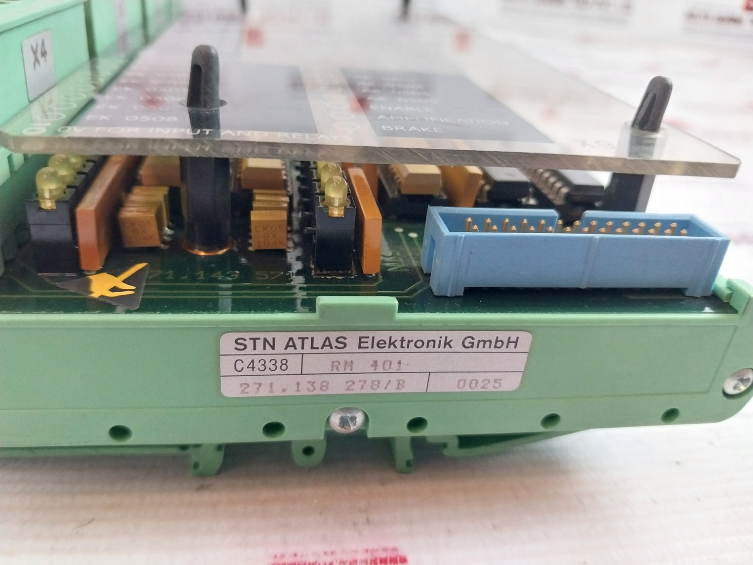 Stn Atlas C4338 Rm401 Control Module Um 108-fe 271.138 278/B