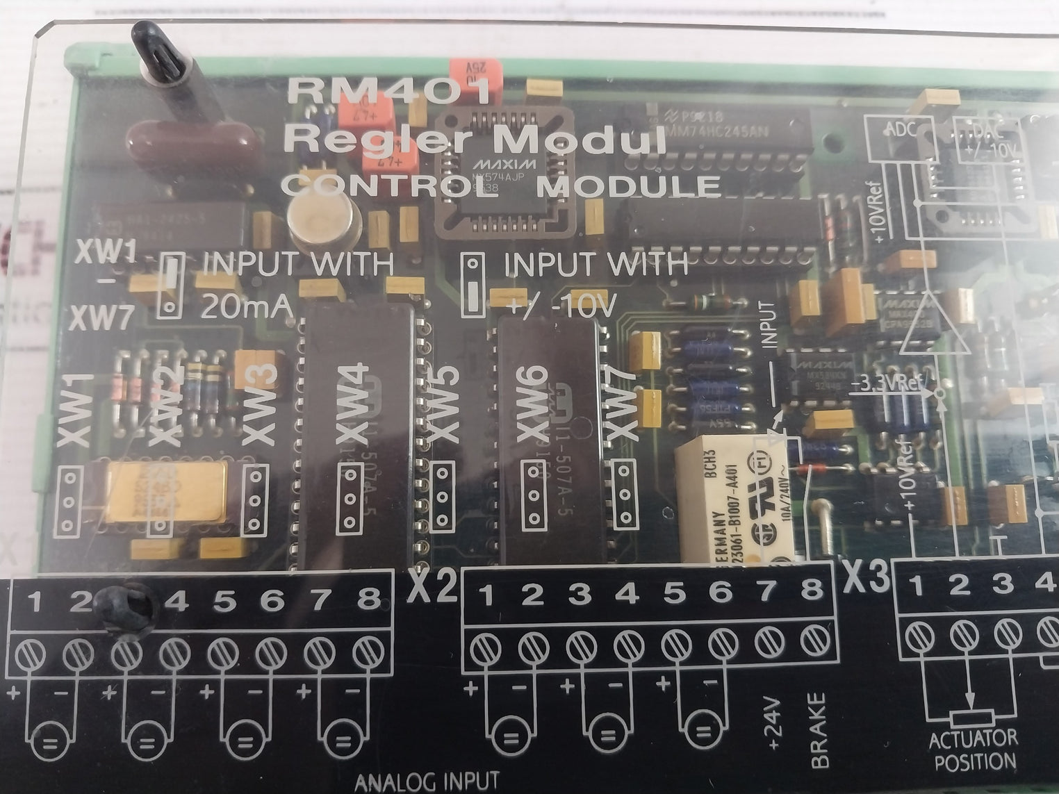 Stn Atlas C4338 Rm401 Control Module Um 108-fe 271.138 278/B