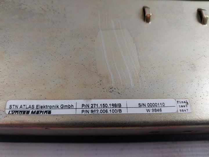 Stn Atlas Das 40M Duty Alarm System 271.150.188/B / 962.006.100/B