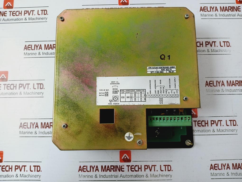 Stn Atlas Elektronik Bat 425 B Alarm Operating Control Module Pannel 24V