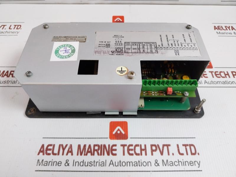 Stn Atlas Elektronik Alarm Control Panel 24V Bat 446 B