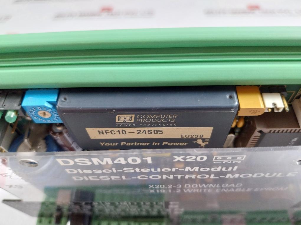 Stn Atlas Elektronik Diesel-control Module Dsm401