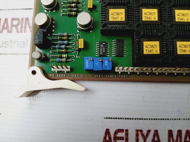Stn Atlas Elektronik Ge3006G313 Hf03-video Proc Circuit Board