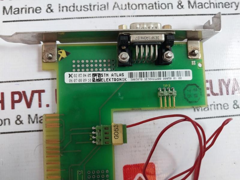 Stn Atlas Elektronik Ge 3046 T 200 01 Printed Circuit Board, 94V-0