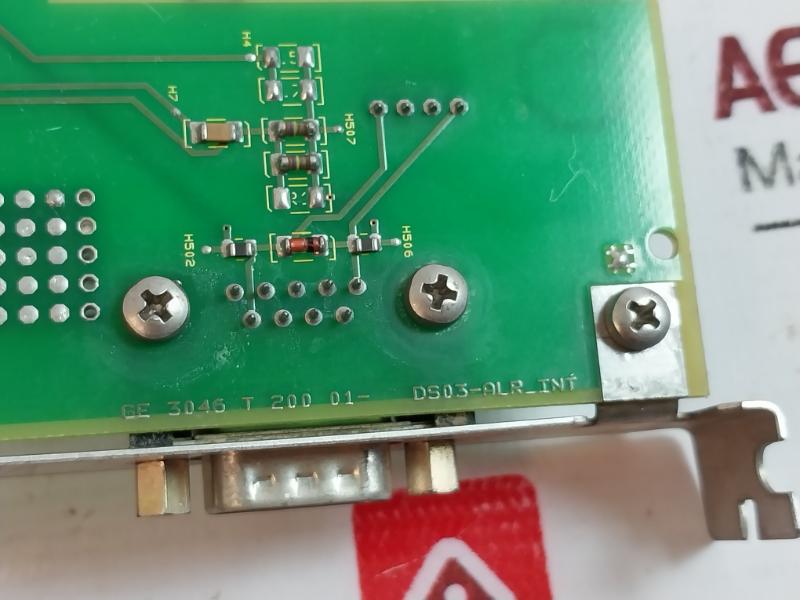 Stn Atlas Elektronik Ge 3046 T 200 01 Printed Circuit Board, 94V-0