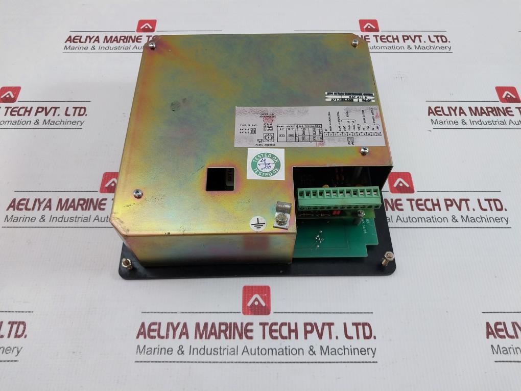 Stn Atlas Elektronik Operator Display Alarm Panel 24V, Bat 415 B