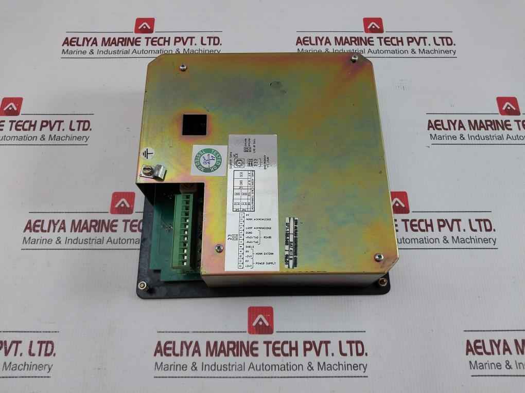 Stn Atlas Elektronik Operator Display Alarm Panel 24V, Bat 415 B