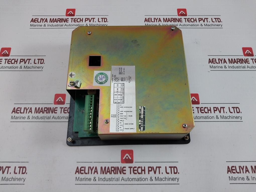 Stn Atlas Elektronik Operator Display Alarm Panel 24V, Bat 415 B