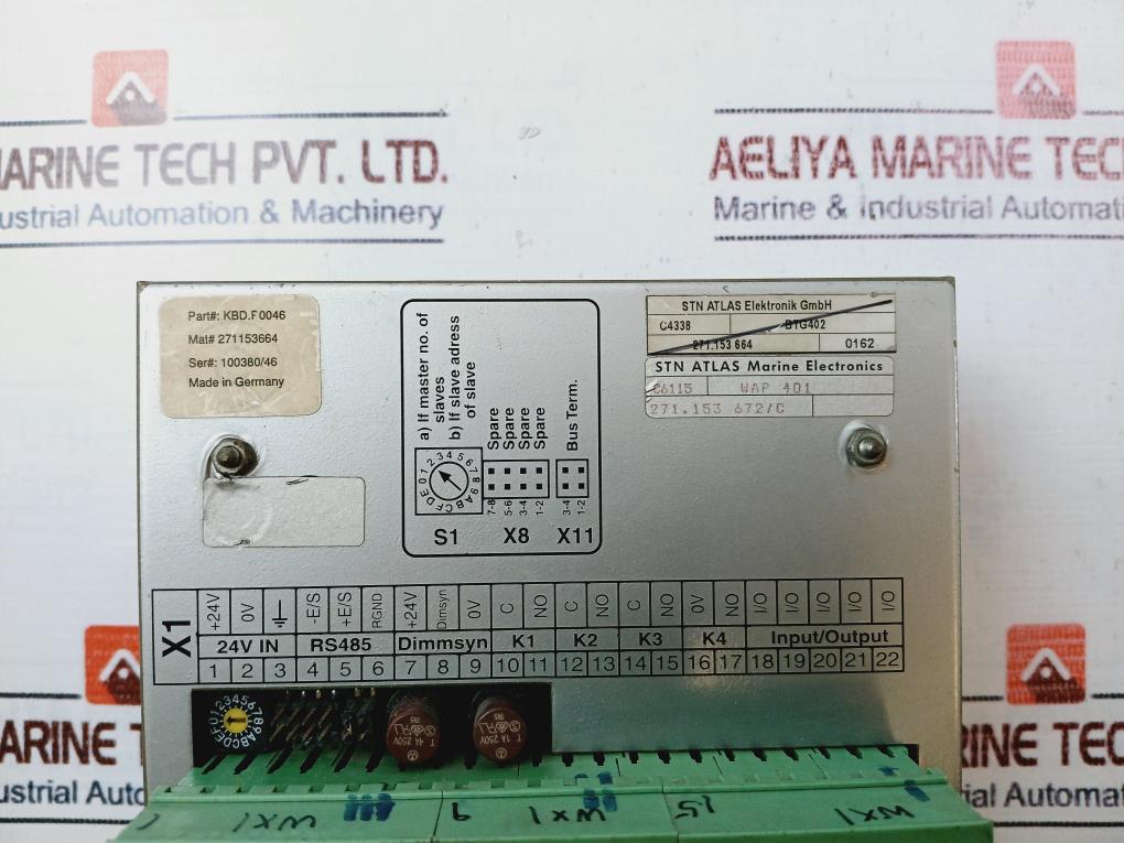 Stn Atlas Kbd F0046 Dead Man Alarm System