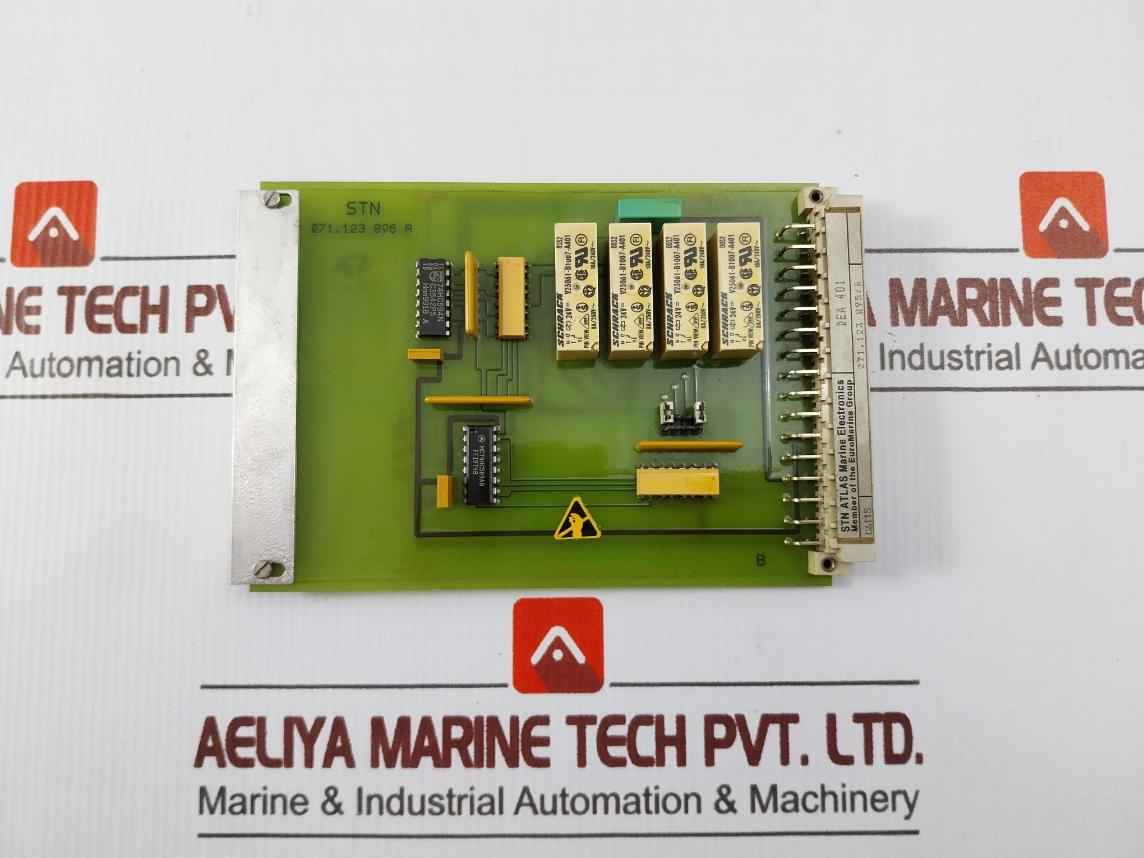 Stn Atlas Marine Electronics Dea 401 Printed Circuit Board C6115