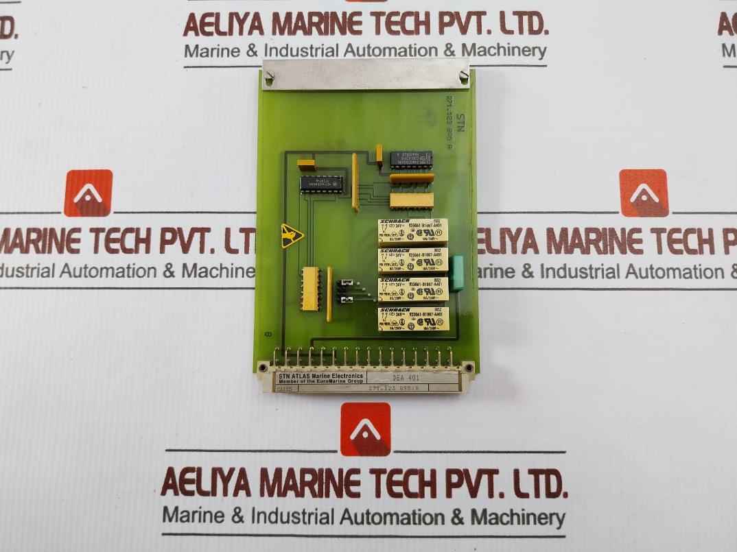 Stn Atlas Marine Electronics Dea 401 Printed Circuit Board C6115