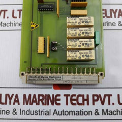 Stn Atlas Marine Electronics Dea 401 Printed Circuit Board C6115