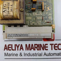 Stn Atlas Marine Electronics Sle 401 Printed Circuit Board C6115