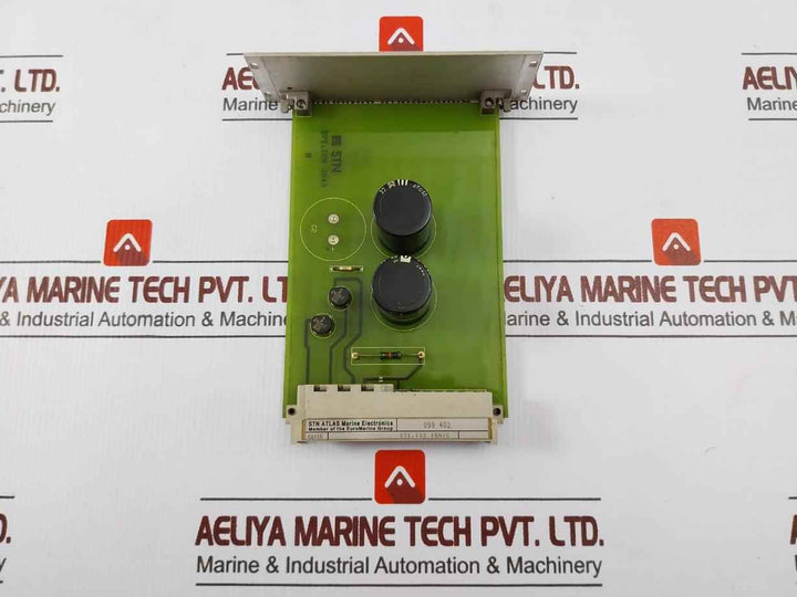 Stn Atlas Marine Electronics Uss 402 I/O Pcb Module C6115 271.128 394A