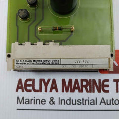Stn Atlas Marine Electronics Uss 402 I/O Pcb Module C6115 271.128 394A