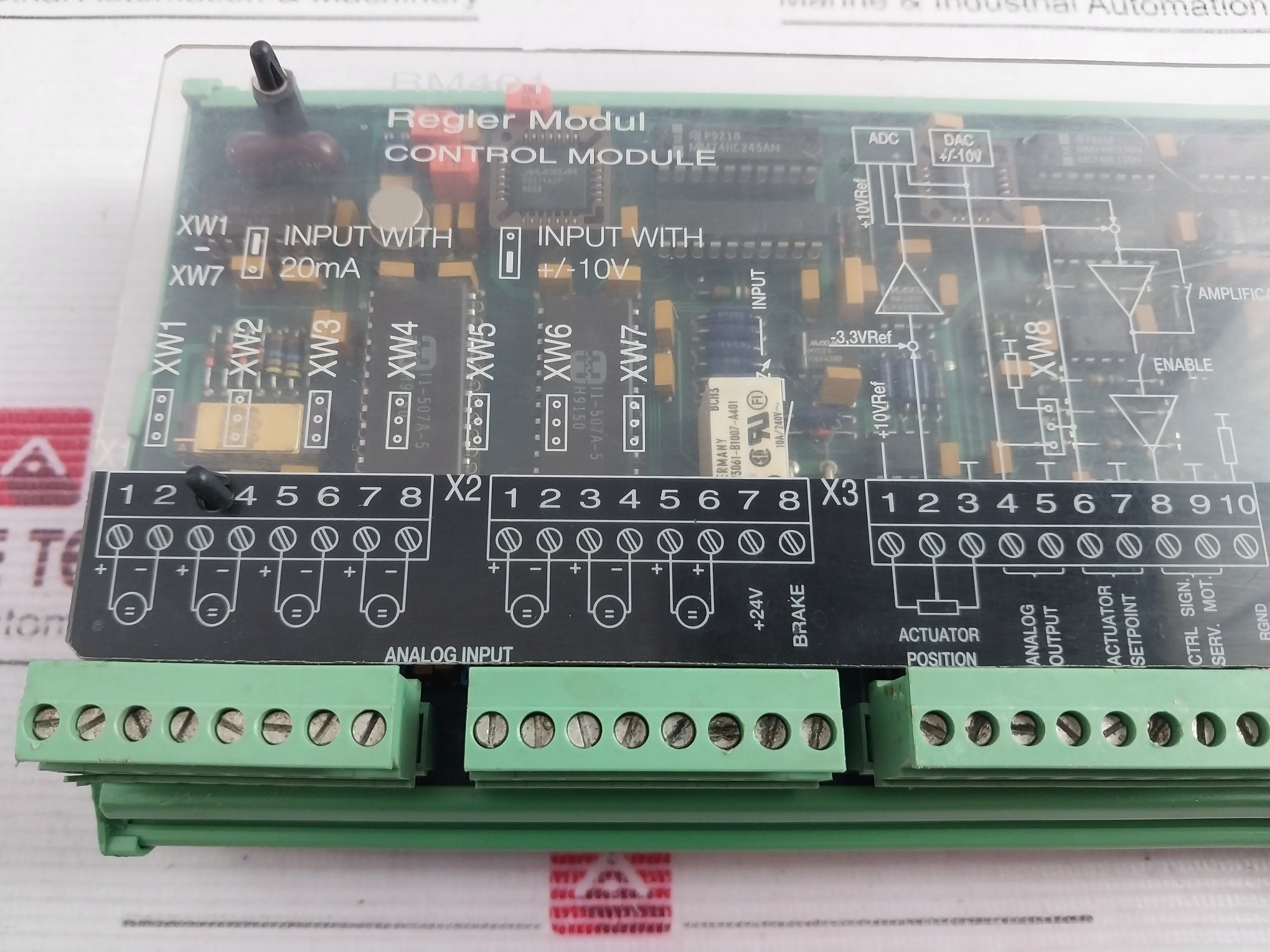 Stn Atlas Rm 401 C4338 Digital Input Module 271.138 278/B