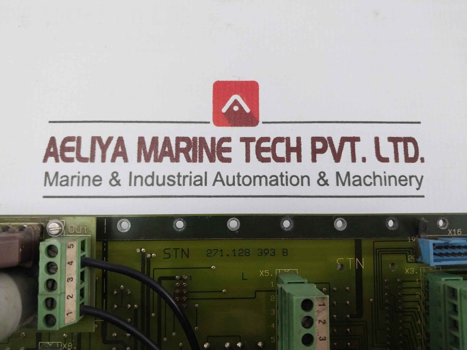 Stn Atlas Rue 402 Printed Circuit Board C6115 271.128 393 B